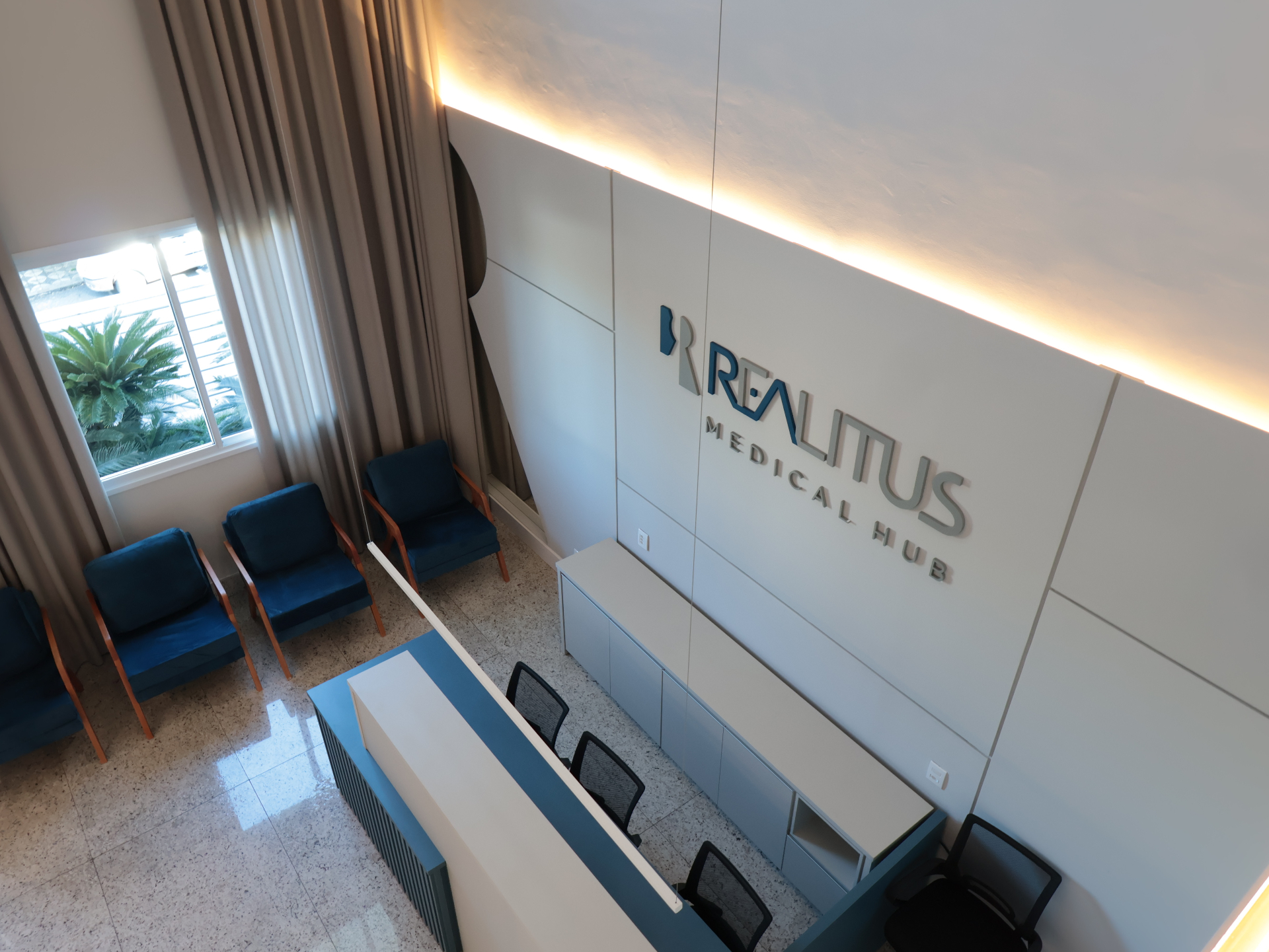 Recepção Realitus Medical Hub